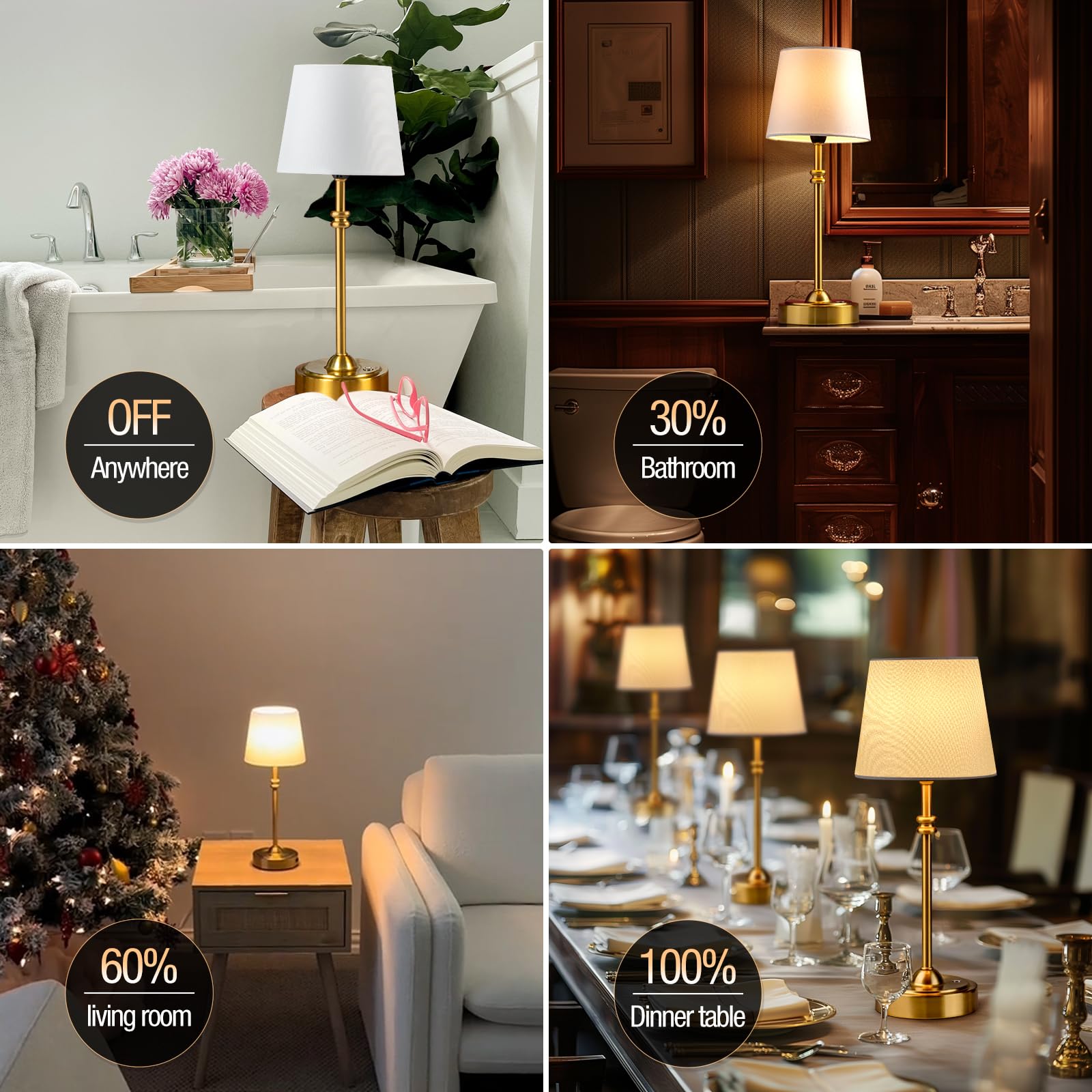 ONEWISH brushed chrome finish adds vintage elegance