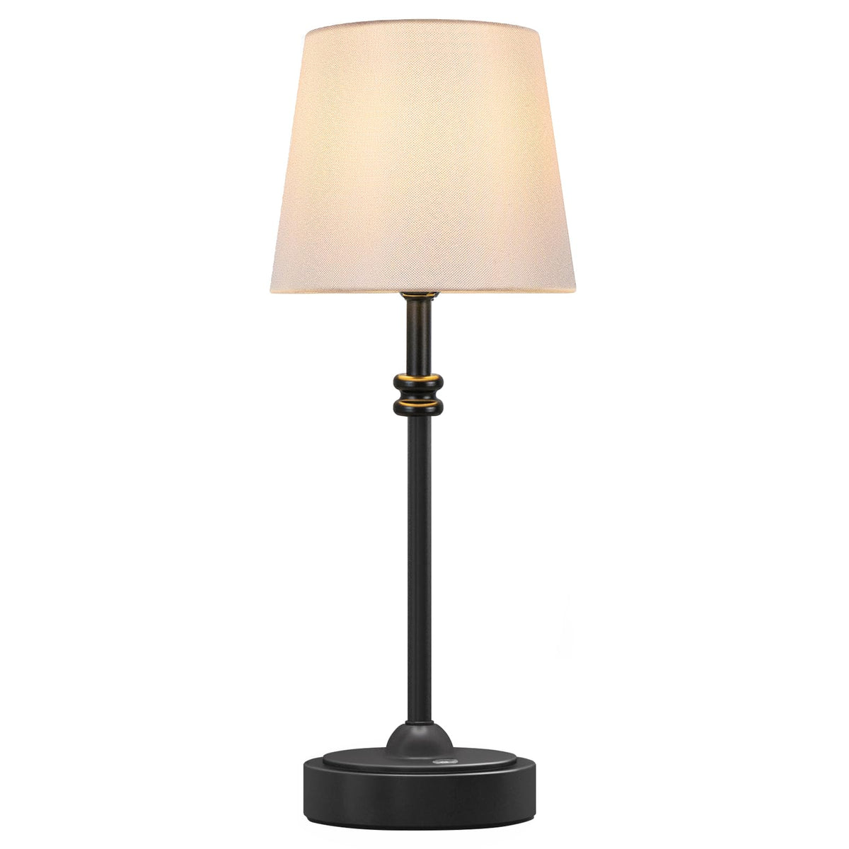 ONEWISH cordless table lamp with touch dimmer for instant brightness control at bedside