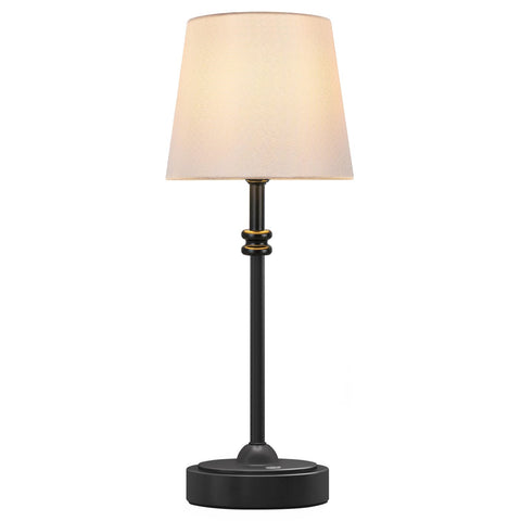 ONEWISH cordless table lamp with touch dimmer for instant brightness control at bedside