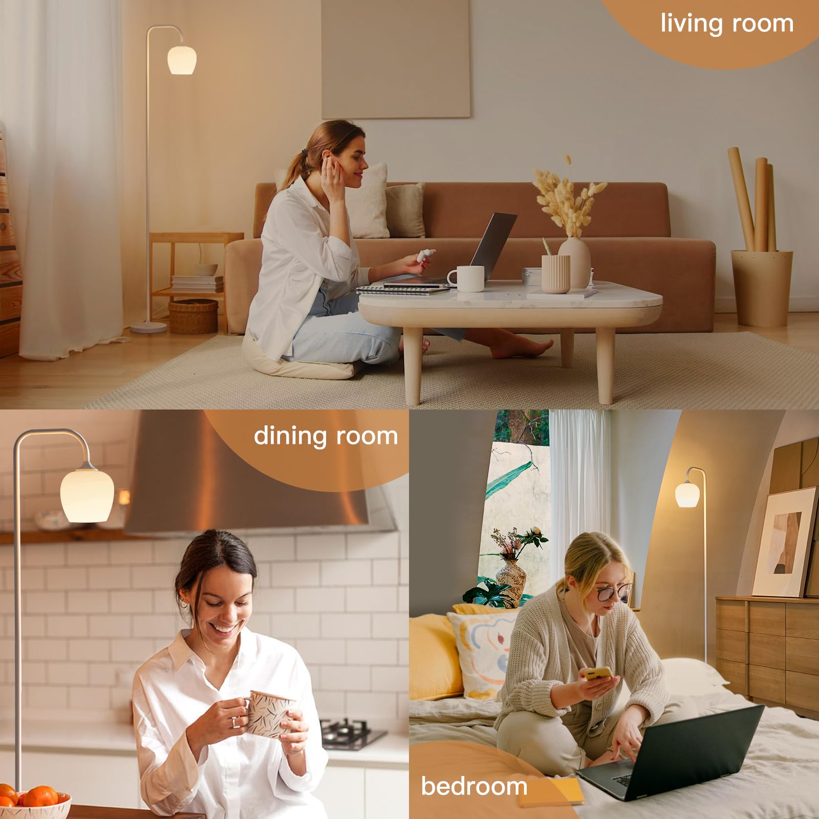 ONEWISH floor lamp makes a thoughtful gift with simple operation