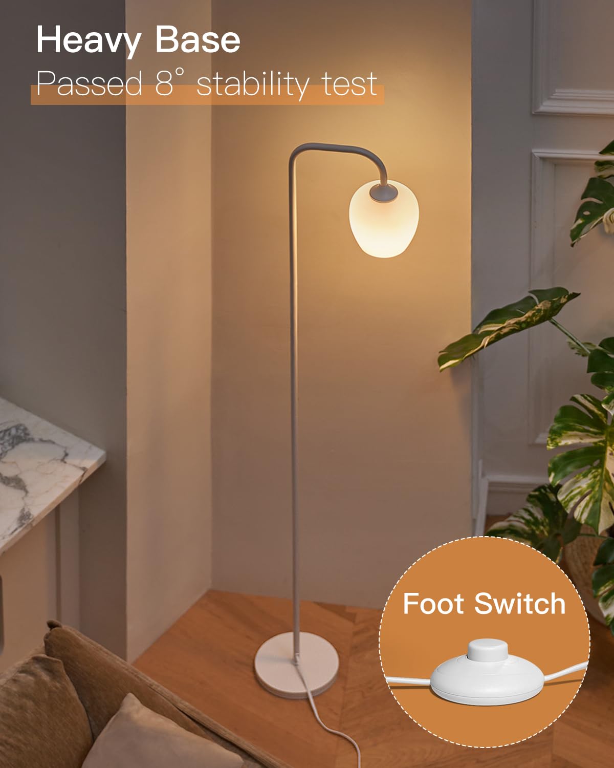 ONEWISH LED bulb included delivers energy-efficient, ready-to-use illumination