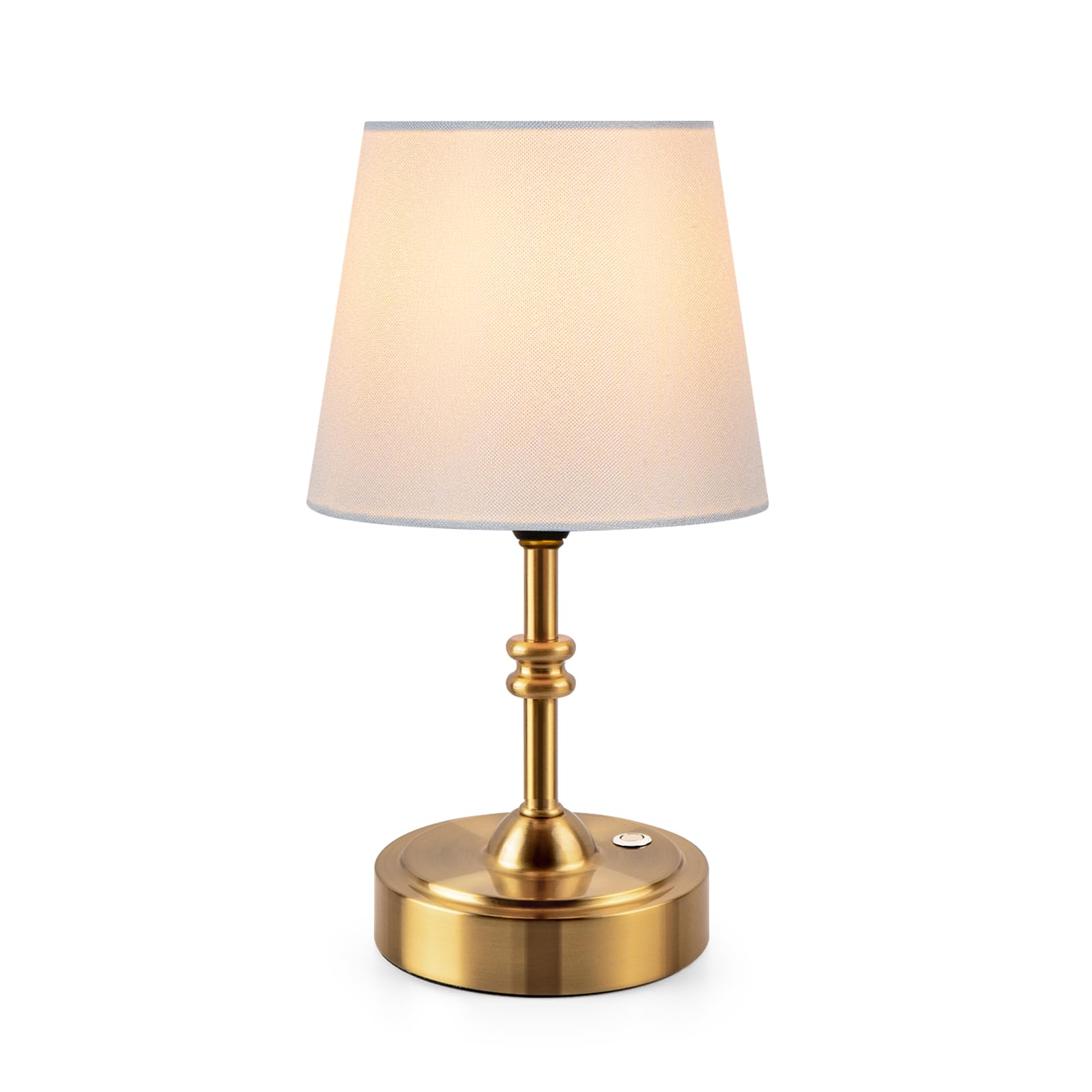 ONEWISH small cordless lamp charging setup, ready for any room without cords.