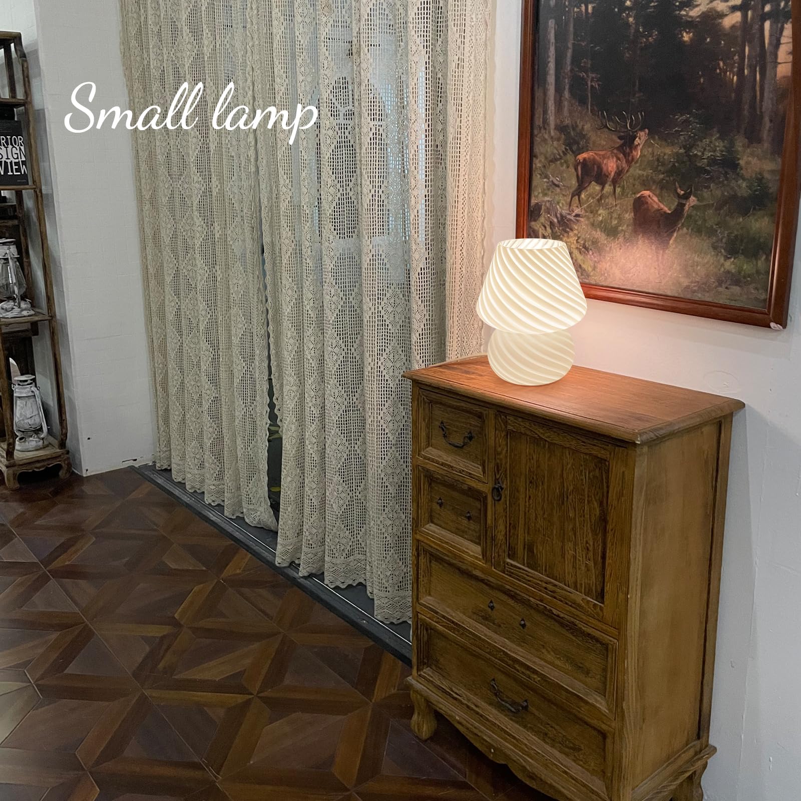 ONEWISH soft ambient mushroom design creates a calm atmosphere in any room.