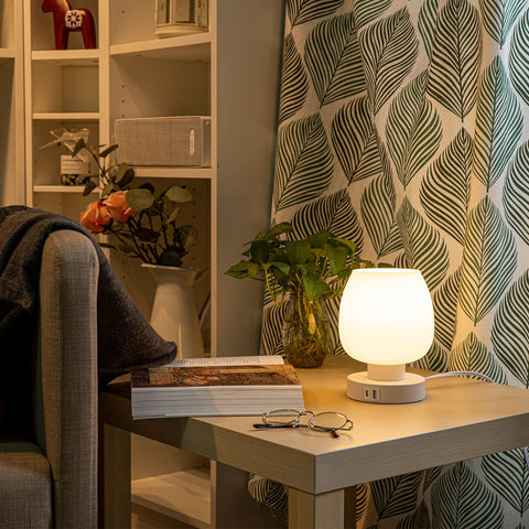 ONEWISH warm LED bulb included delivering inviting glow with no flicker