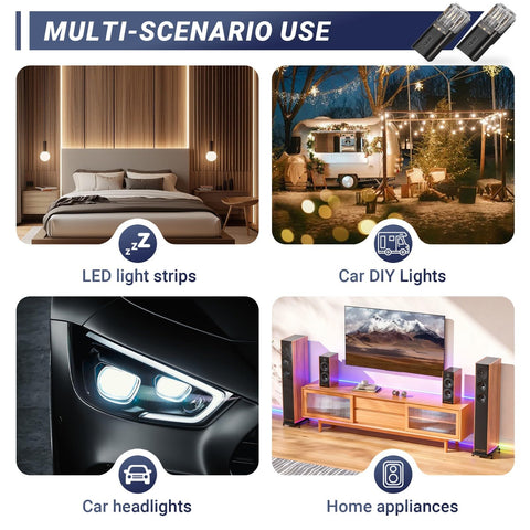 ONEXIDOL DIY applications include automotive and household appliance wiring