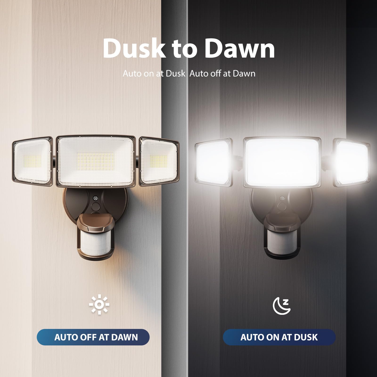 Onforu IP65 waterproof design withstands rain and dust