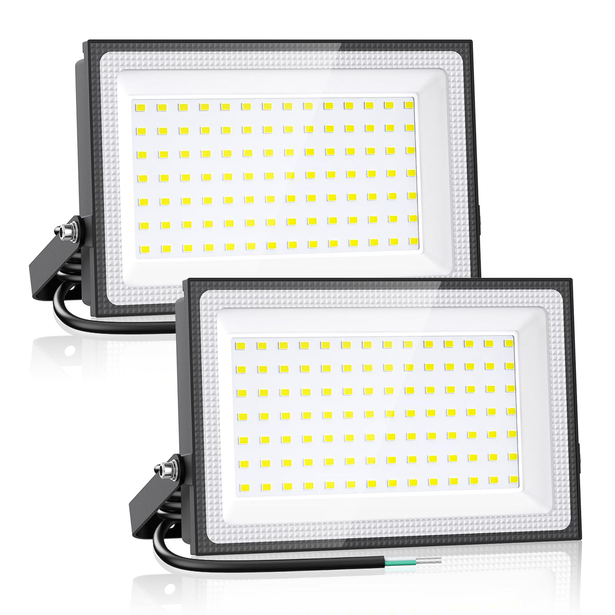 Onforu 120W LED flood light outdoors delivering bright wide-area illumination