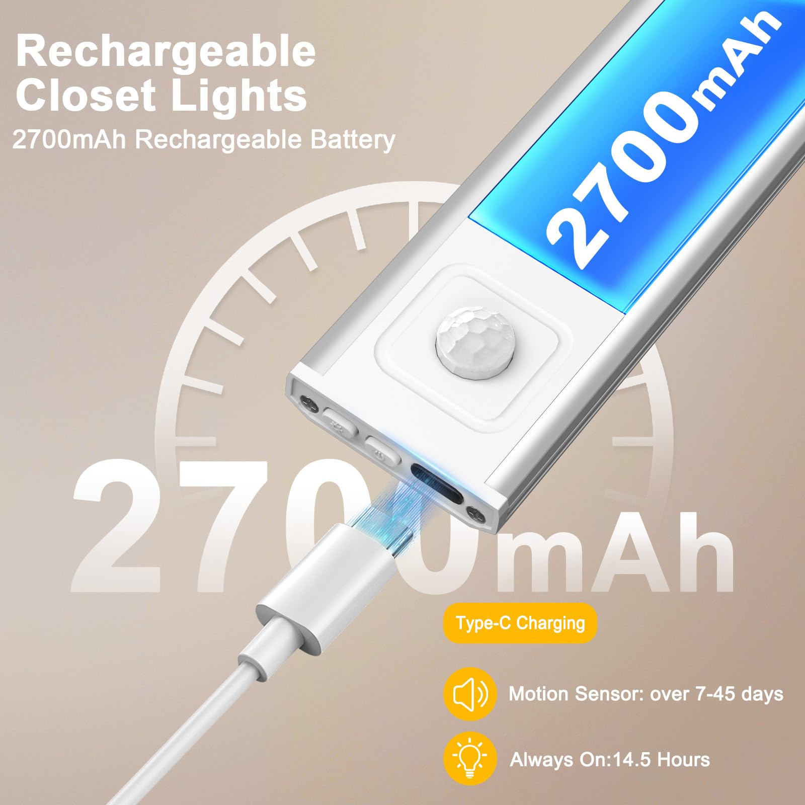Onforu dimmable mode offers smooth brightness from 15% to 100%.