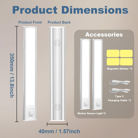 Onforu two-pack provides flexible lighting across spaces.