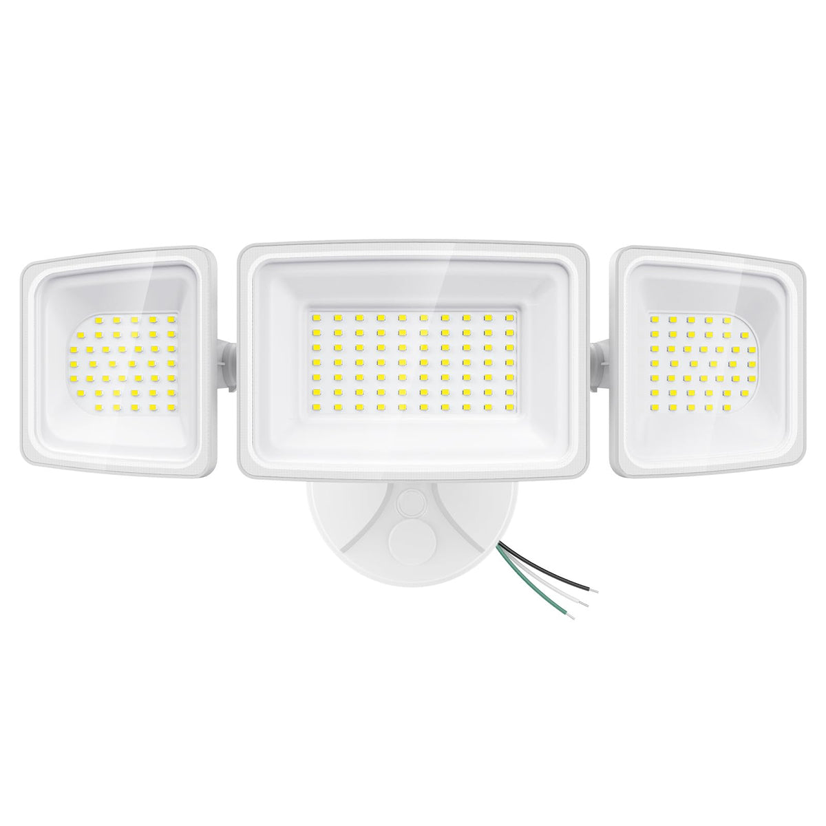Onforu 130W LED security light, front view delivering broad outdoor illumination.