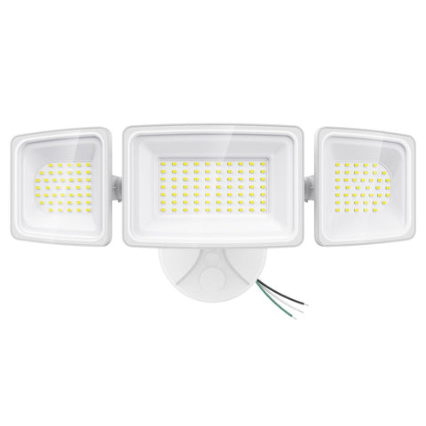 Onforu 130W LED security light, front view delivering broad outdoor illumination.
