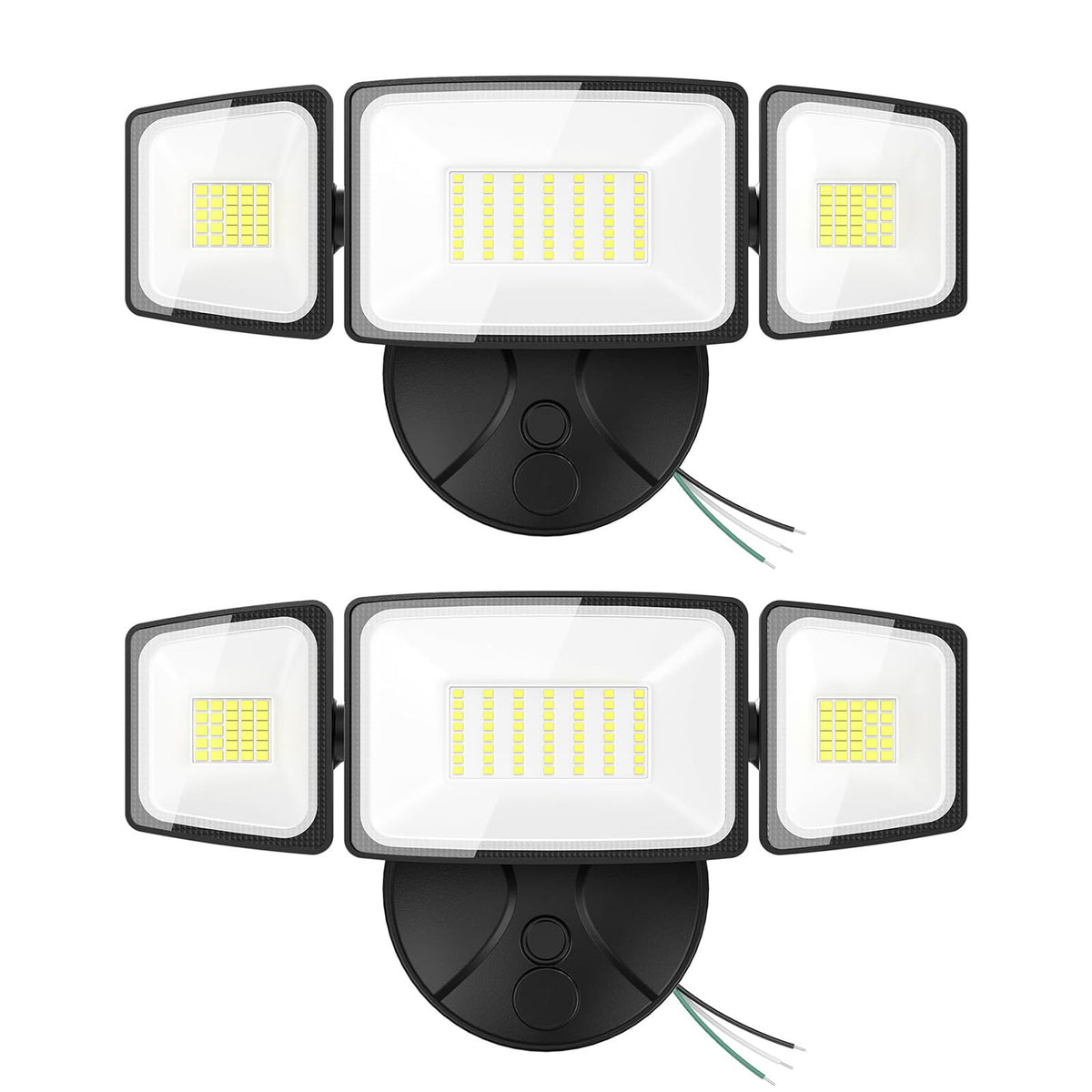 Onforu 2-Pack 75W flood lights deliver bright outdoor illumination for wide-area coverage.