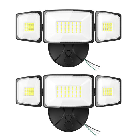 Onforu 2-Pack 75W flood lights deliver bright outdoor illumination for wide-area coverage.