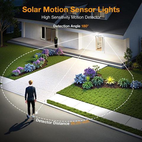 Onforu lights provide wide 270-degree coverage for yards