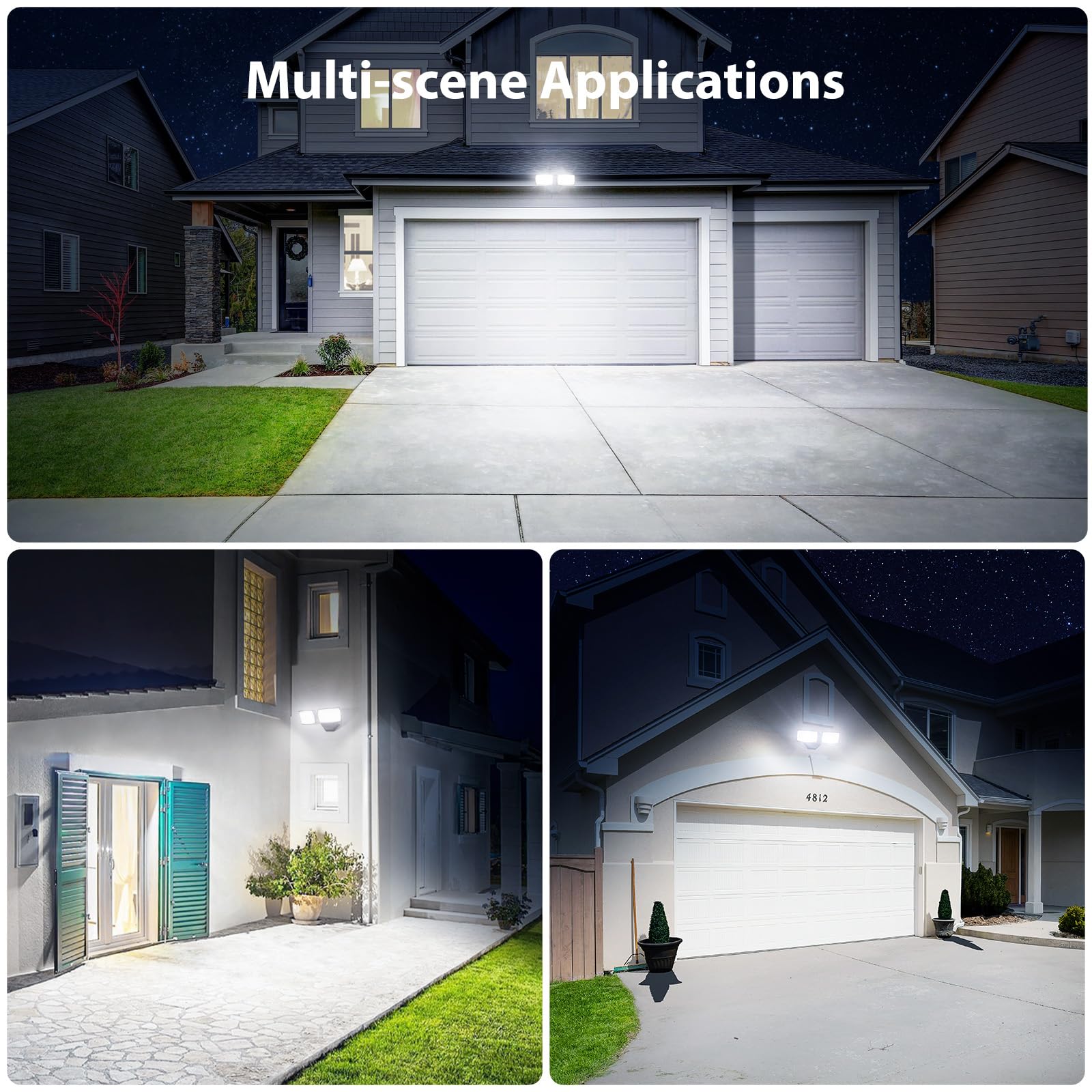 Onforu energy-efficient 32W flood light reducing electricity use with bright output.