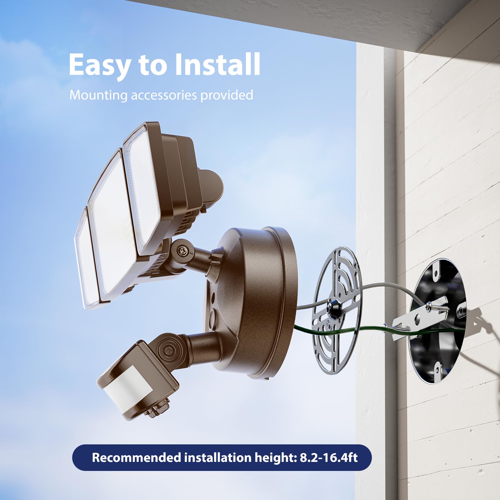 Onforu aluminum housing close-up highlights heat dissipation and durability