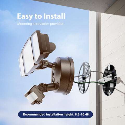 Onforu aluminum housing close-up highlights heat dissipation and durability