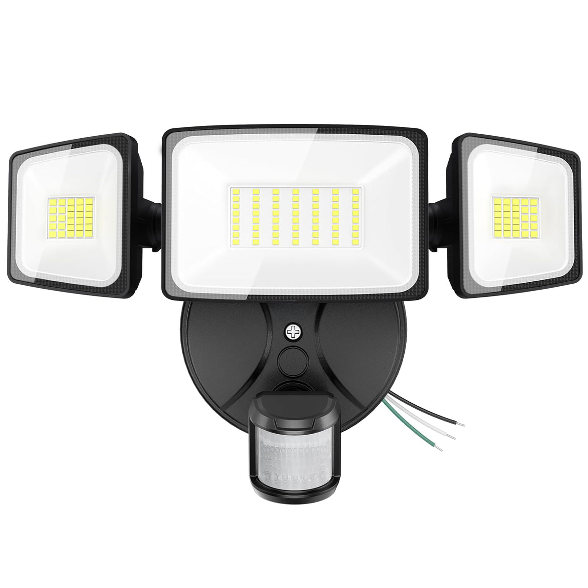 Onforu 75W LED flood light front view for entryway illumination