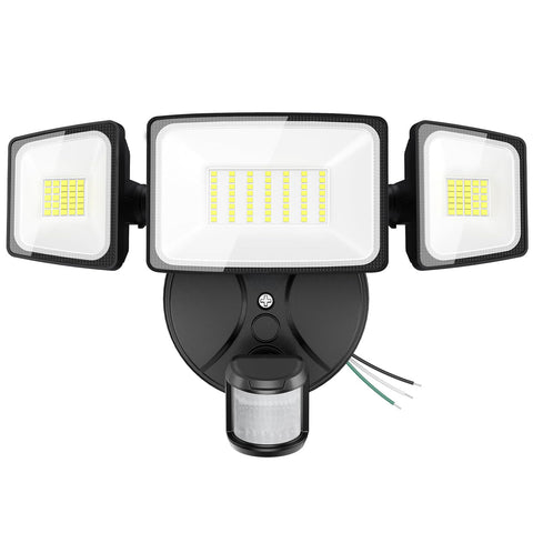 Onforu 75W LED flood light front view for entryway illumination