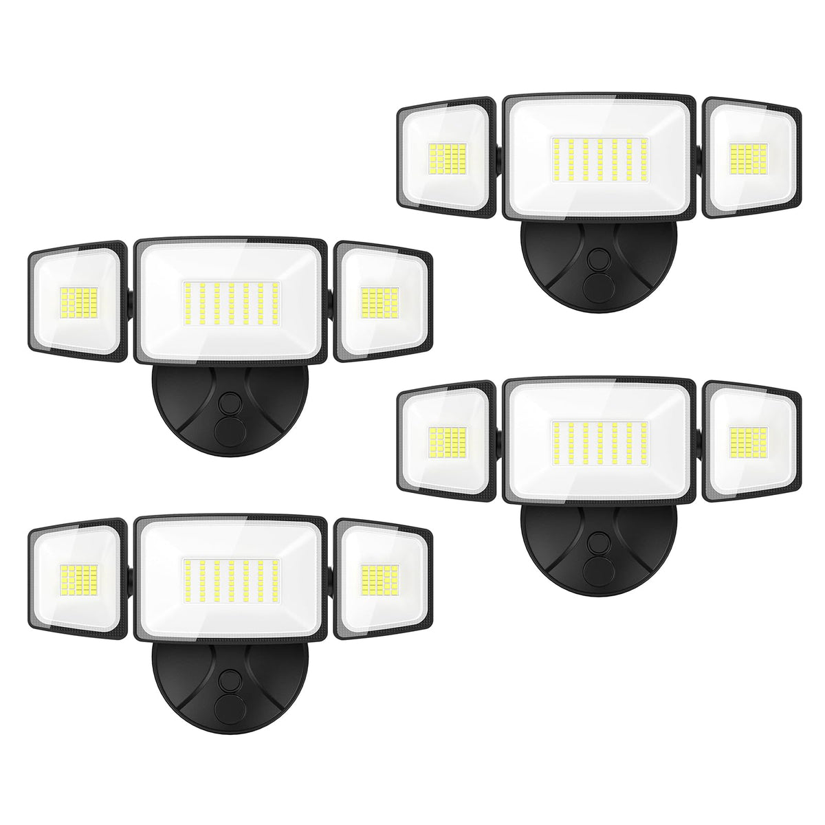 Onforu 75W outdoor flood light front view with bright 7000 lm for large yards