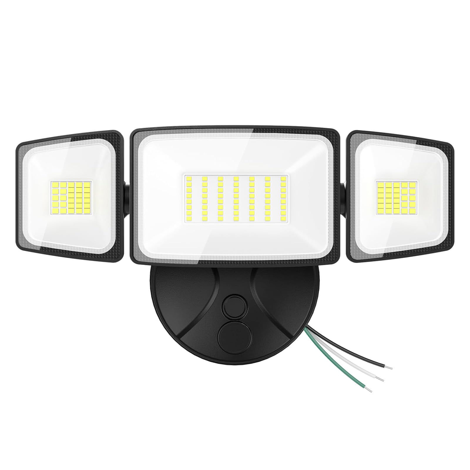 Onforu 75W outdoor flood light front view with 7000 lm brightness