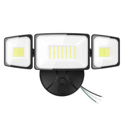 Onforu 75W outdoor flood light front view with 7000 lm brightness