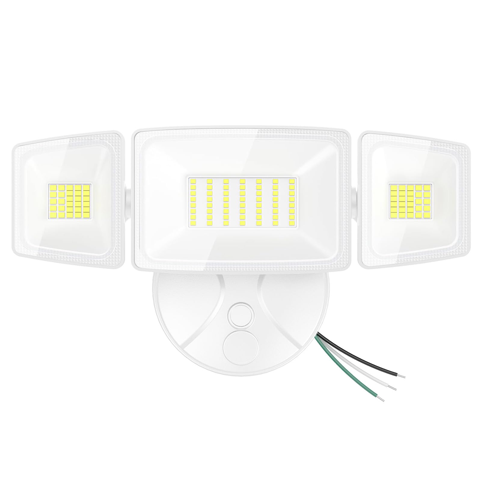 Onforu 75W outdoor LED flood light front view with bright illumination
