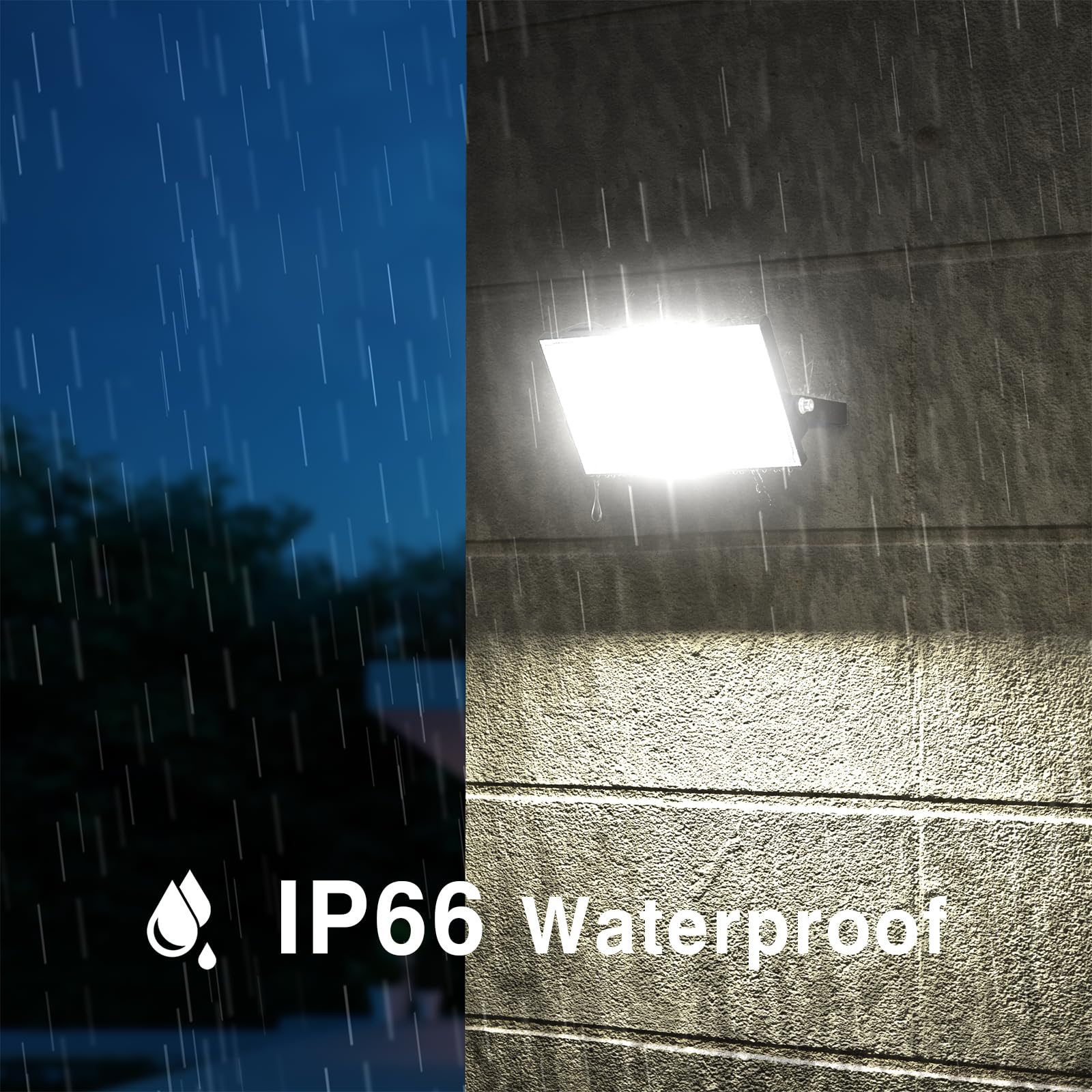 Onforu IP66 rating protects against water and dust in harsh weather.