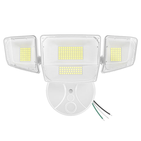 Onforu 90W flood light front view delivering daylight-bright illumination for outdoor spaces.