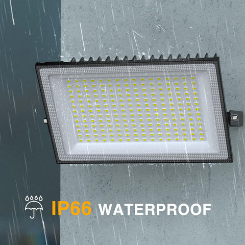 Adjustable bracket enables stable mounting on ceiling, wall, or ground