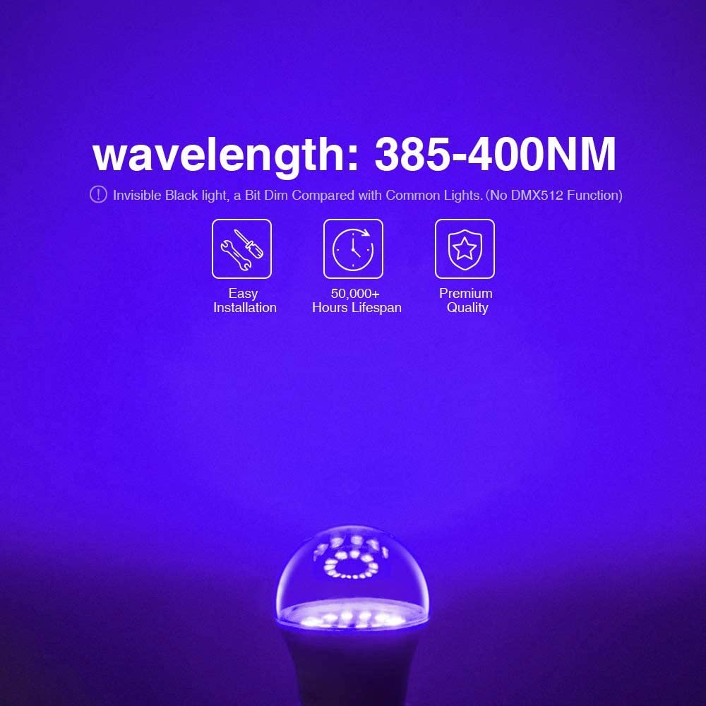 Onforu neon pigment illumination enhances fluorescent colors under UV light