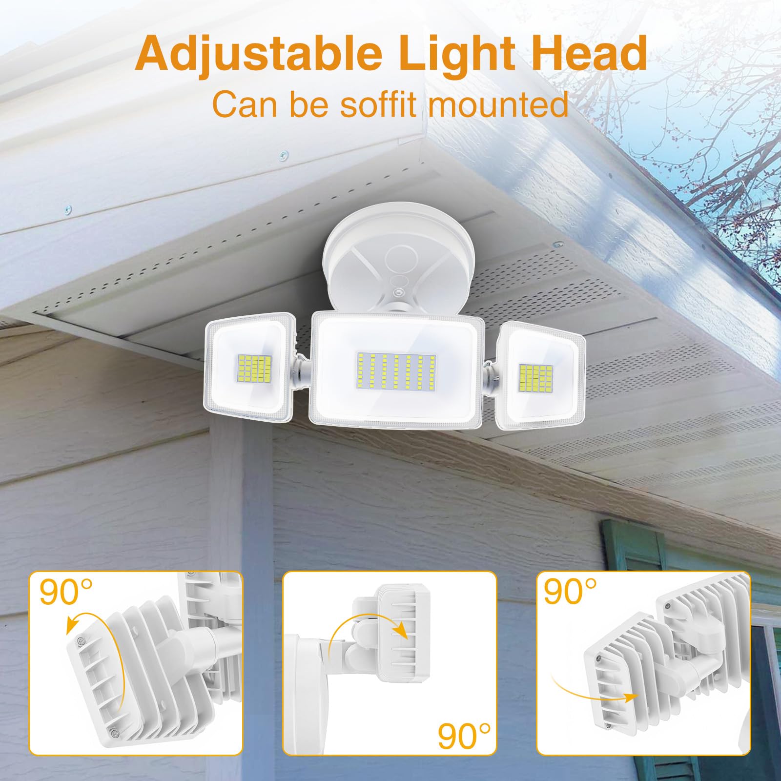 Onforu die-cast aluminum body for durability and heat dissipation