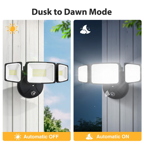 Onforu durable outdoor light ideal for yards and entrances with dusk-to-dawn reliability.