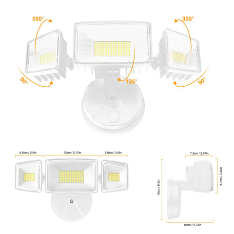 Onforu easy-install flood light kit for quick home setup