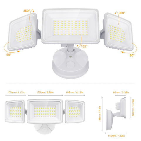 Onforu entryway, garage, and yard lighting for safer evenings.
