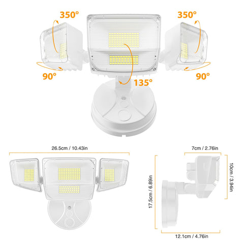 Onforu glare-free lens reduces glare and wildlife disturbance.