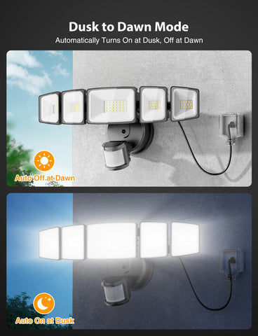 Onforu group control image demonstrates linking multiple lights for seamless setup.
