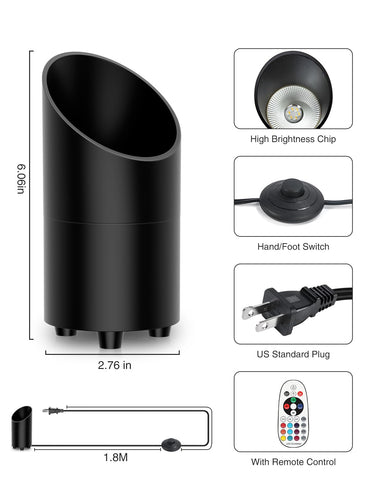 Onforu GU10 bulb replaceable design keeps lighting flexible.