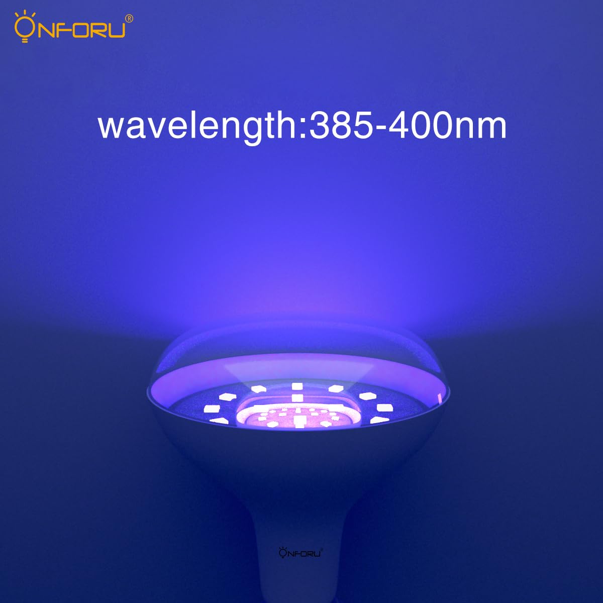 Onforu halloween party bulbs light up dance floor with vivid glow