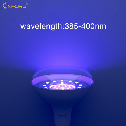 Onforu halloween party bulbs light up dance floor with vivid glow