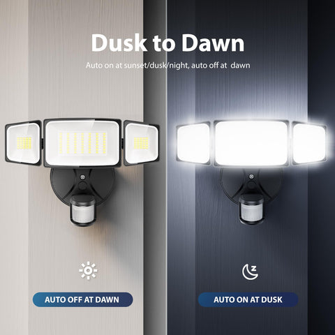 Onforu IP65 weatherproof housing withstands rain and dust