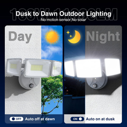 Onforu IP66 waterproof exterior light ready for all weather conditions.