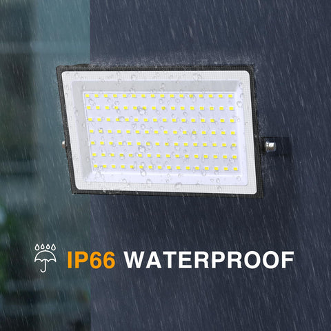 Onforu IP66 waterproof flood light withstands rain and snow for outdoor use