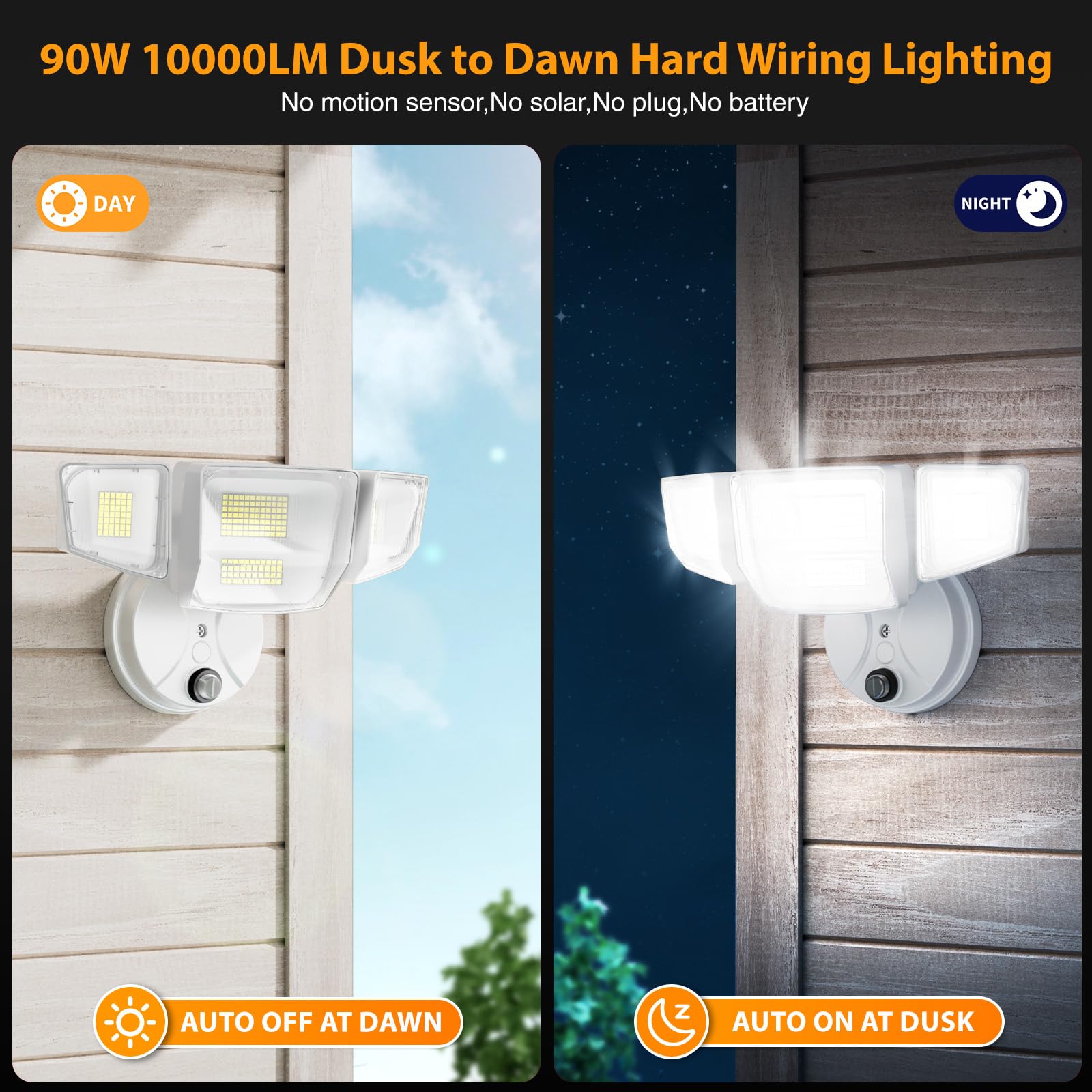 Onforu IP66 weatherproof exterior light ready for all-weather use