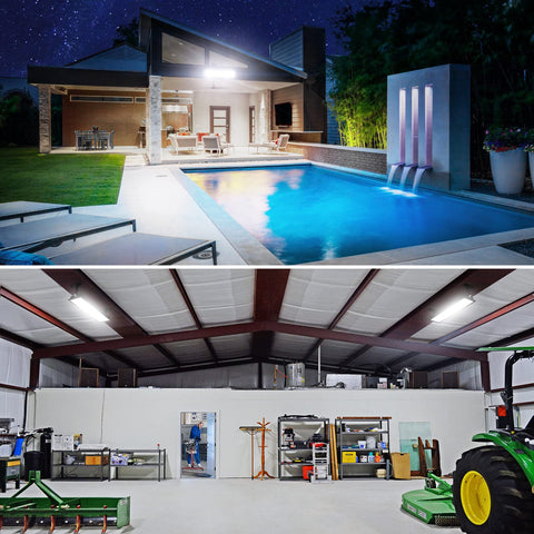 Onforu LED Shop Lights plug-and-play installation for quick setup.