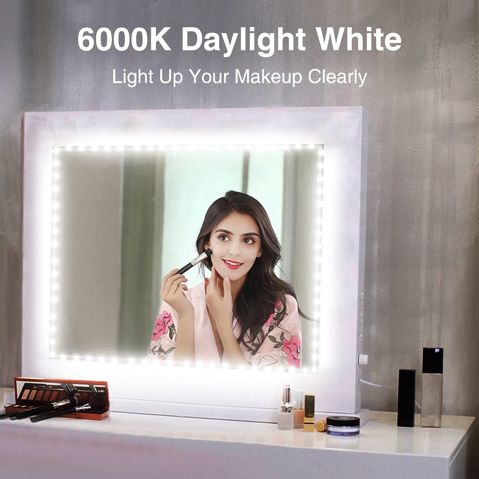 Onforu dimmable switch controls brightness on LED strip