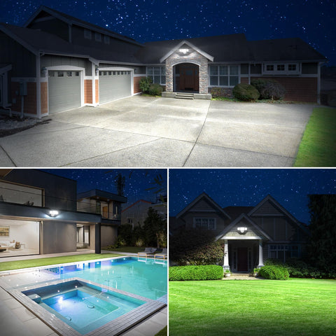 Onforu matte lens flood light delivers soft, glare-free illumination