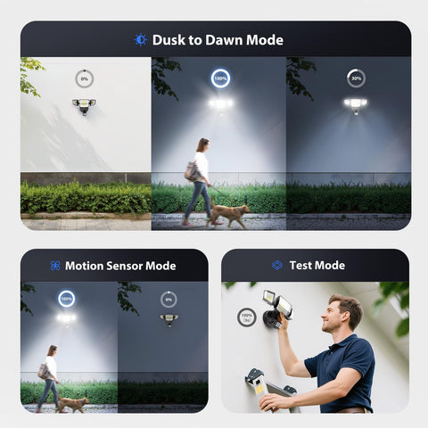 Onforu motion sensing up to 72 ft enhances security without constant power use.