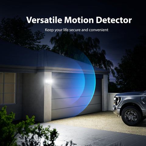 Onforu motion sensor with 180-degree detection covers paths up to 72 feet