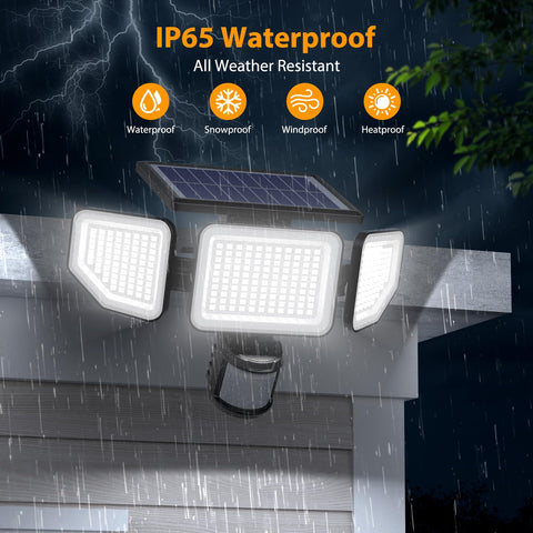 Onforu motion sensor light detects up to 40ft, proactive security.